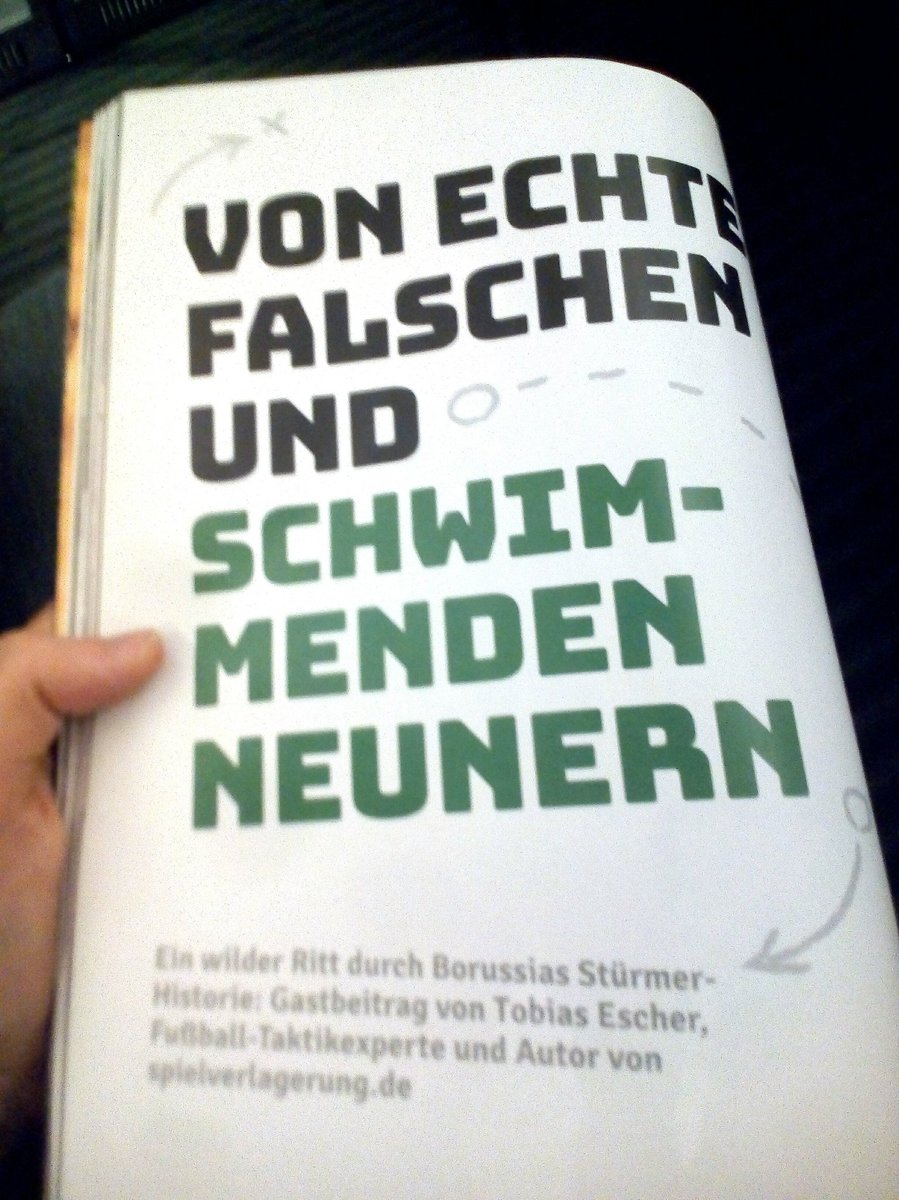 Erneut ein sehr spannender &amp; gut strukturierter Artikel von <a href="/TobiasEscher/">Tobias Escher</a>! Ich hoffe es wird in Zukunft mehr zur Borussia von dir geben 😊🙏