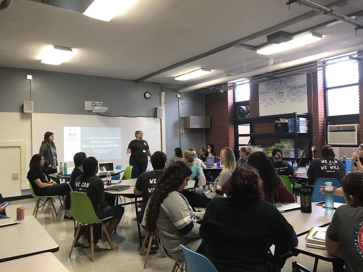 scardella24's tweet photo. The @CICSWestBelden team focusing on deliberate practice & meaningful independent work. #ALLIN #WeAreDistictive https://t.co/qHYmS8bTa2