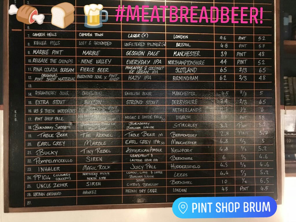 SKCwitter's tweet photo. hello @PintShopBrum π
#SaveTheDate: 10/10/18 for all the meat, bread and all the beer! π
π· @_Gary_Anderson
π π πΊ
#meatbreadbeer
πππ https://t.co/hra5KDrpoX