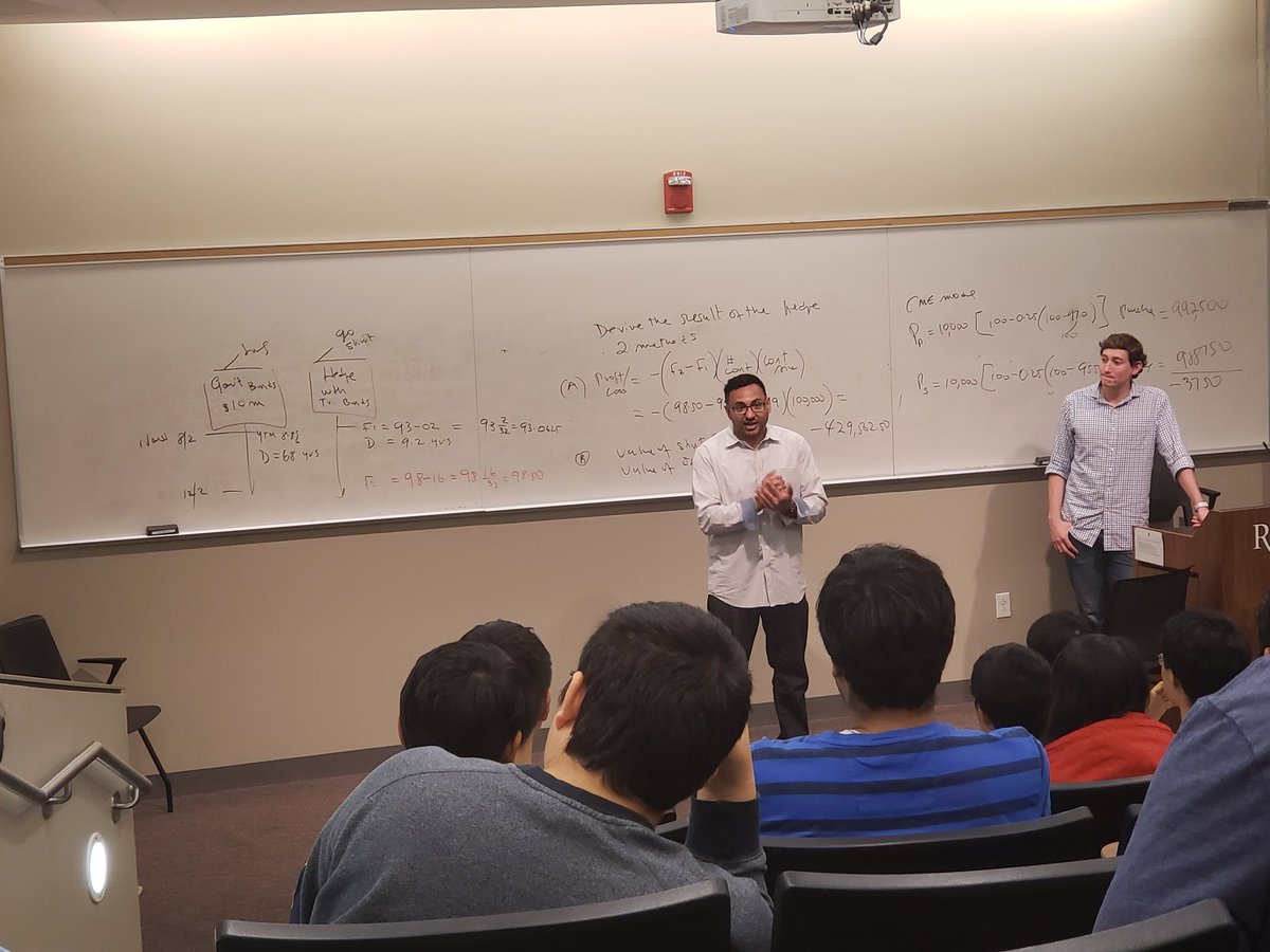 RutgersMQF's tweet photo. Guest speaker from @Swapchain_io, and an alumnae from @RutgersBSchool speaking with our @RutgersMQF students. @RonneeA #swaps #careermanagement #cryptocurrencies https://t.co/PFfdx1wDrD