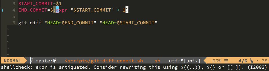 chrisfujino's tweet image. Ouch, my tooling is calling me "antiquated"... #shellcheck #bash #scriptlyfe