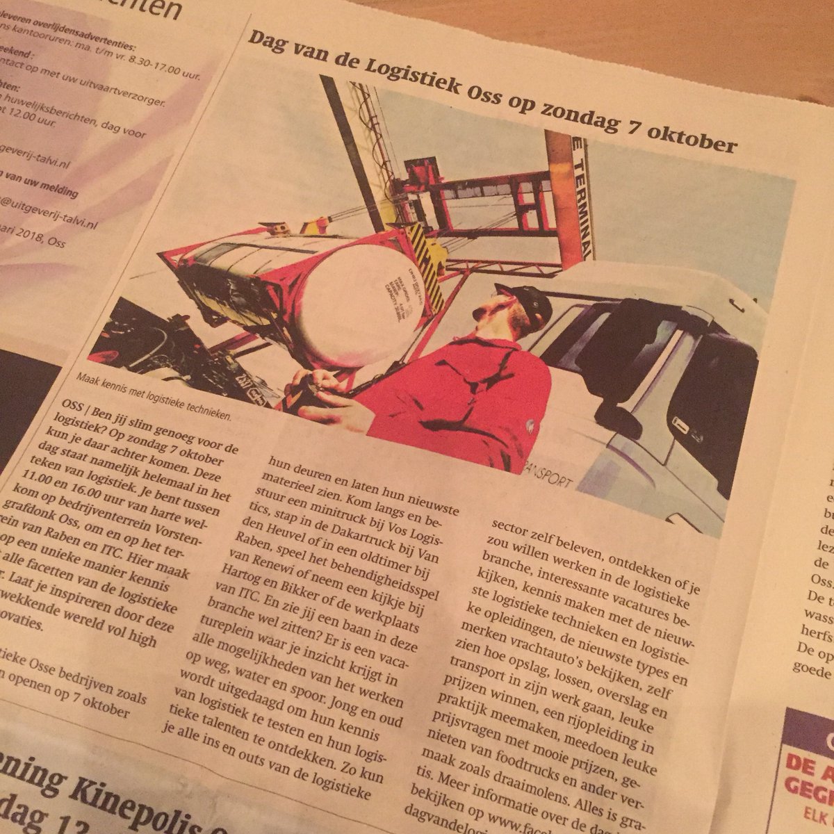 Dag van de logistiek tweet media
