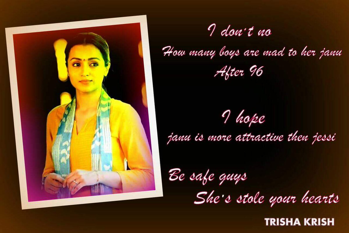 Vani_Trishian's tweet photo. Dear @trishtrashers , Wish you Good luck for #96TheMovie 🤗 Sure you gonna rock in theatres😘😘
Wish you All the best again 👍 My prayers & wishes🙏👍
#janu
#96fromtoday
#96TheMovieFromOct4th #96MovieFromOct4th #96FromThursday https://t.co/DaBpXO32lT