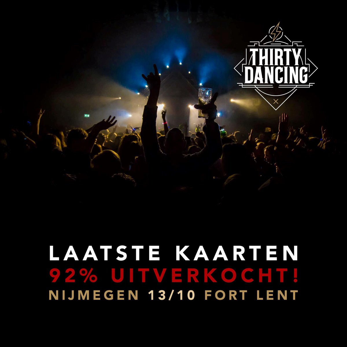 Voor de late beslissers onder ons. Wacht niet te lang! #10jaar #thirtydancing #fortlent
