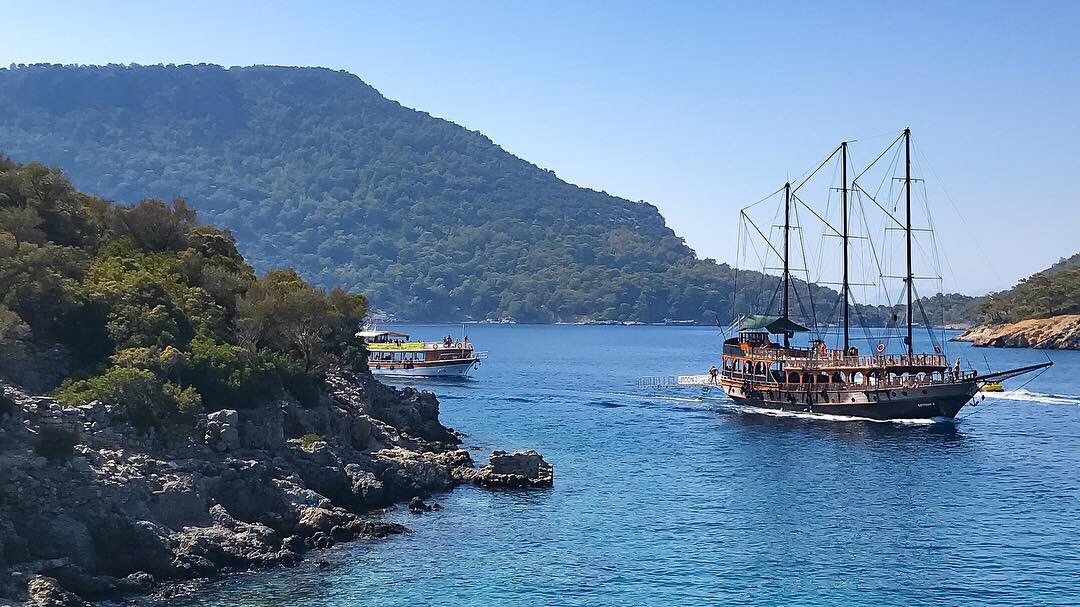 farukerkilic's tweet photo. Muazzam Gemile Adası.. 
M.S. 5. yüzyıldan sonra yıllarca ticari gemilerin ve hristiyan hacıların uğrak noktası olmuş, önemli bir dini merkez.. 
Bugün ise “harabe”. 

#gemile #fethiye https://t.co/I30KqpII0D