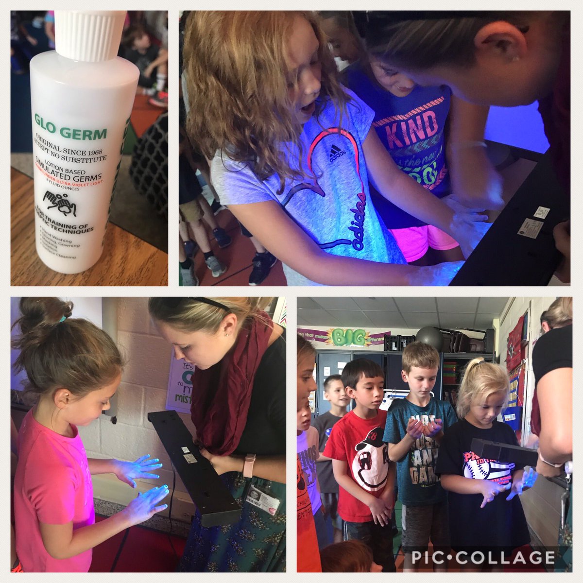 SBMultiage's tweet image. We are learning the importance of proper hand washing!@SB_ESPanther #goodbyegerms