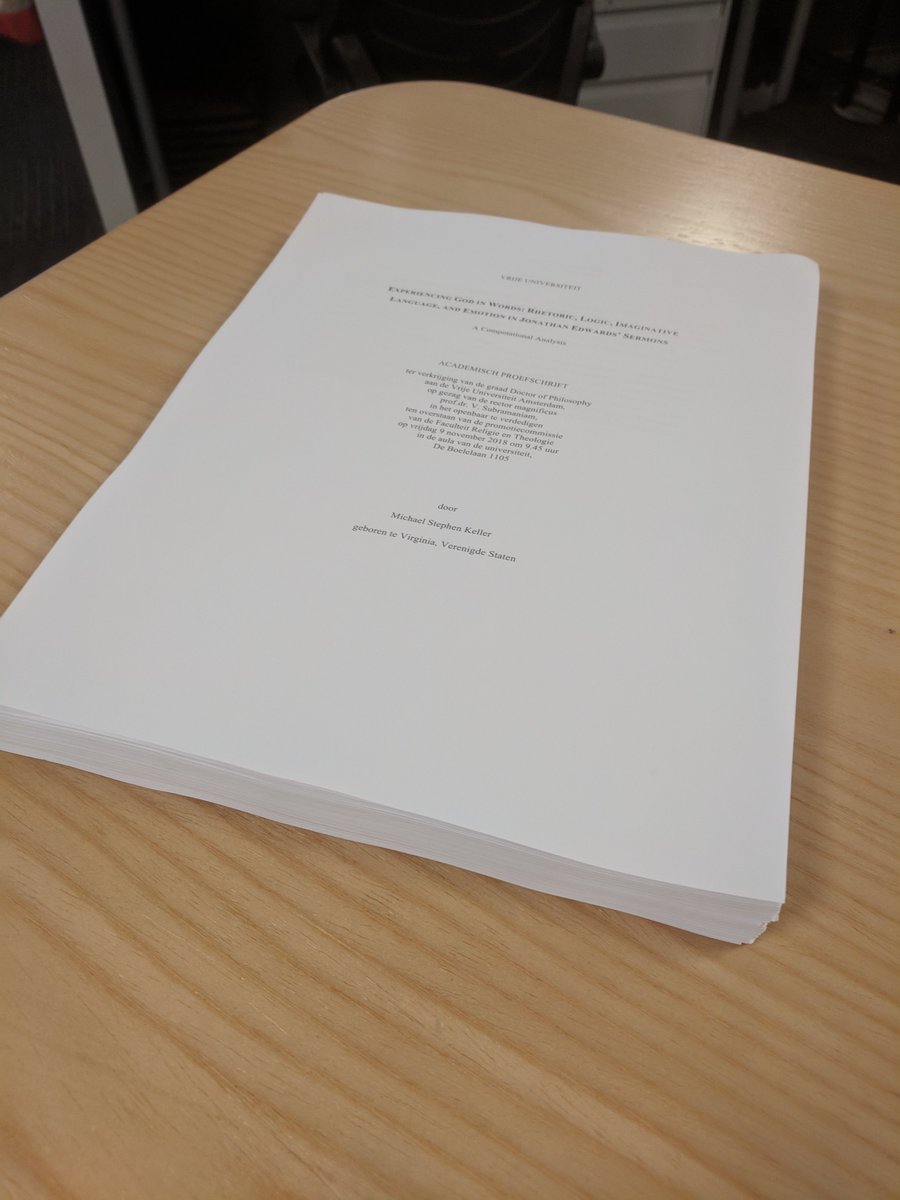 So I know I don't post much, but after 317 pages my PhD dissertation is finished, been accepted, and I defend in early November at Vrije Universiteit Amsterdam. It has been many years, but I'm proud it's done.