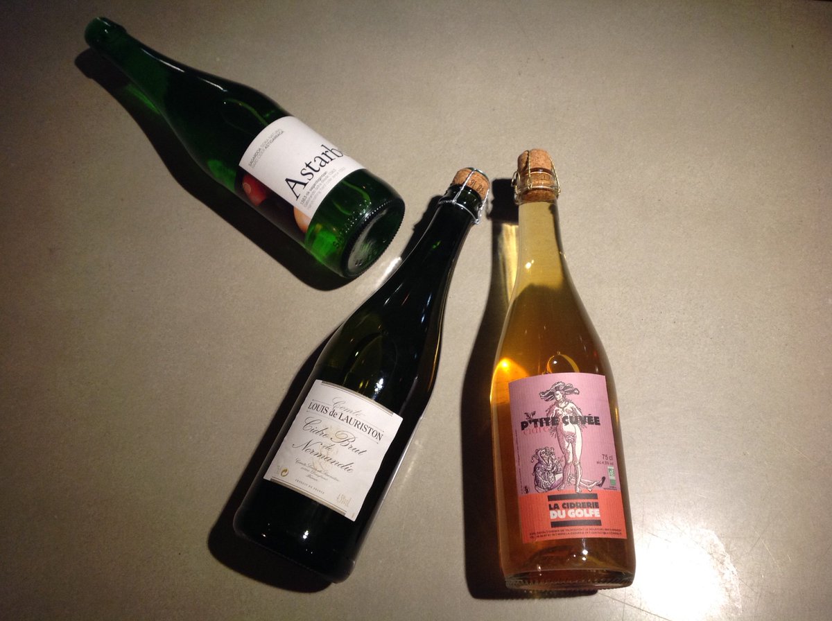 We've got some big cider bottles waiting to be drank, so welcome craft cider lovers. Share them or go solo!