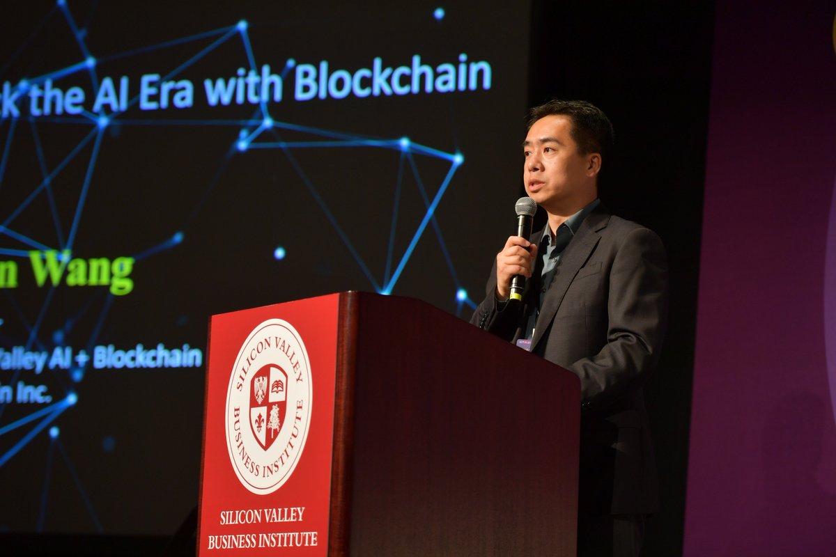 SVBI_Official's tweet photo. Oct 1st wonderfully marked our annual #GDIS2018. We were so grateful to be with every participants. #SVBI expresses our sincere appreciation to the co-host, @DeepBrainChain, and all the speakers/sponsors/media, and each of you. #Splend @thebeetoken #VisionX @proteumio @IPFSMain https://t.co/y3lGO9L42Q