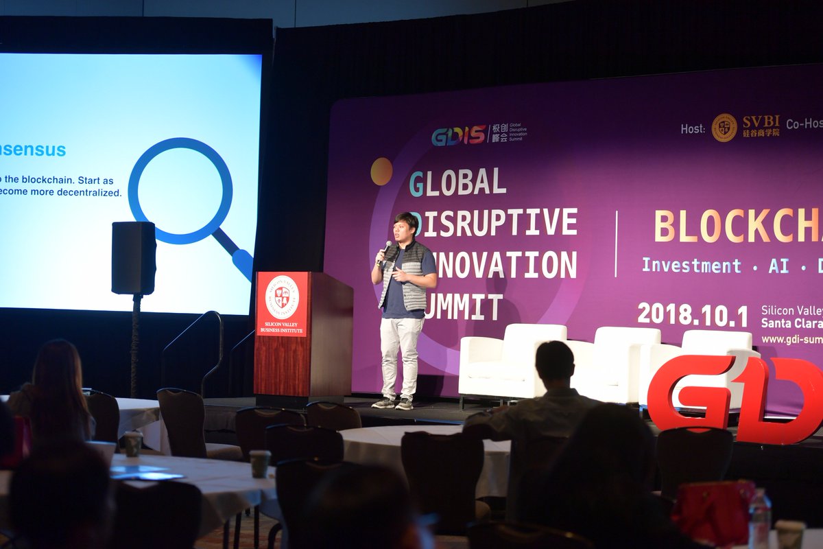SVBI_Official's tweet photo. Oct 1st wonderfully marked our annual #GDIS2018. We were so grateful to be with every participants. #SVBI expresses our sincere appreciation to the co-host, @DeepBrainChain, and all the speakers/sponsors/media, and each of you. #Splend @thebeetoken #VisionX @proteumio @IPFSMain https://t.co/y3lGO9L42Q