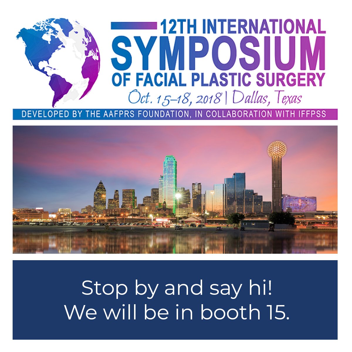 Candace Crowe (@candacecrowe) on Twitter photo We're less than 2 weeks away from the <a href="/AAFPRS/">FacialPlasticSurgery</a> Symposium in Dallas, TX! Will you be there? Come by and see us!
#AAFPRSSymposium2018 #marketing #medicalmarketing #ccd #dallas We're less than 2 weeks away from the <a href="/AAFPRS/">FacialPlasticSurgery</a> Symposium in Dallas, TX! Will you be there? Come by and see us!
#AAFPRSSymposium2018 #marketing #medicalmarketing #ccd #dallas