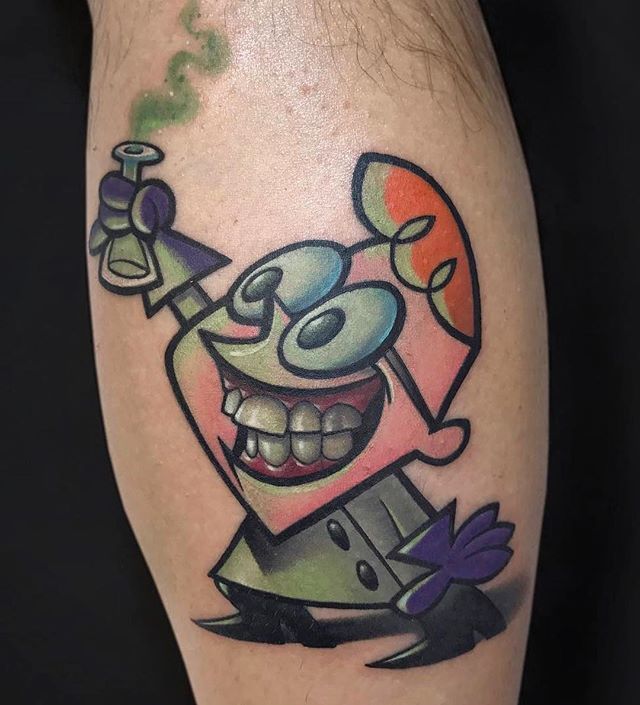 Cartoon Scientists Tattoo  Neatorama