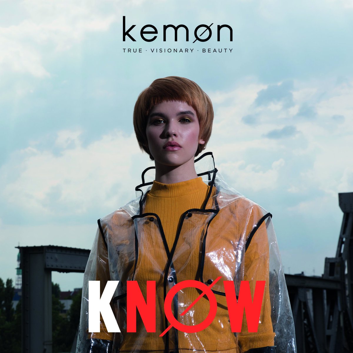 KemonSpain's tweet photo. Colores cálidos y cobrizos armonizados por inusuales aclarados fríos. Las formas se mezclan entre sí prescindiendo de la longitud, de las ondas y de los rizos. ¡Nos encanta la nueva colección #KNOW2! #Kemon #KemonTendencias. https://t.co/5G62T9QMdp