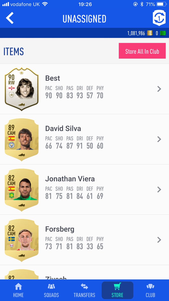 Fifaprofitclub1's tweet photo. New sbc wasn’t very good #bestpull #fifa19 https://t.co/noHO2RkRih