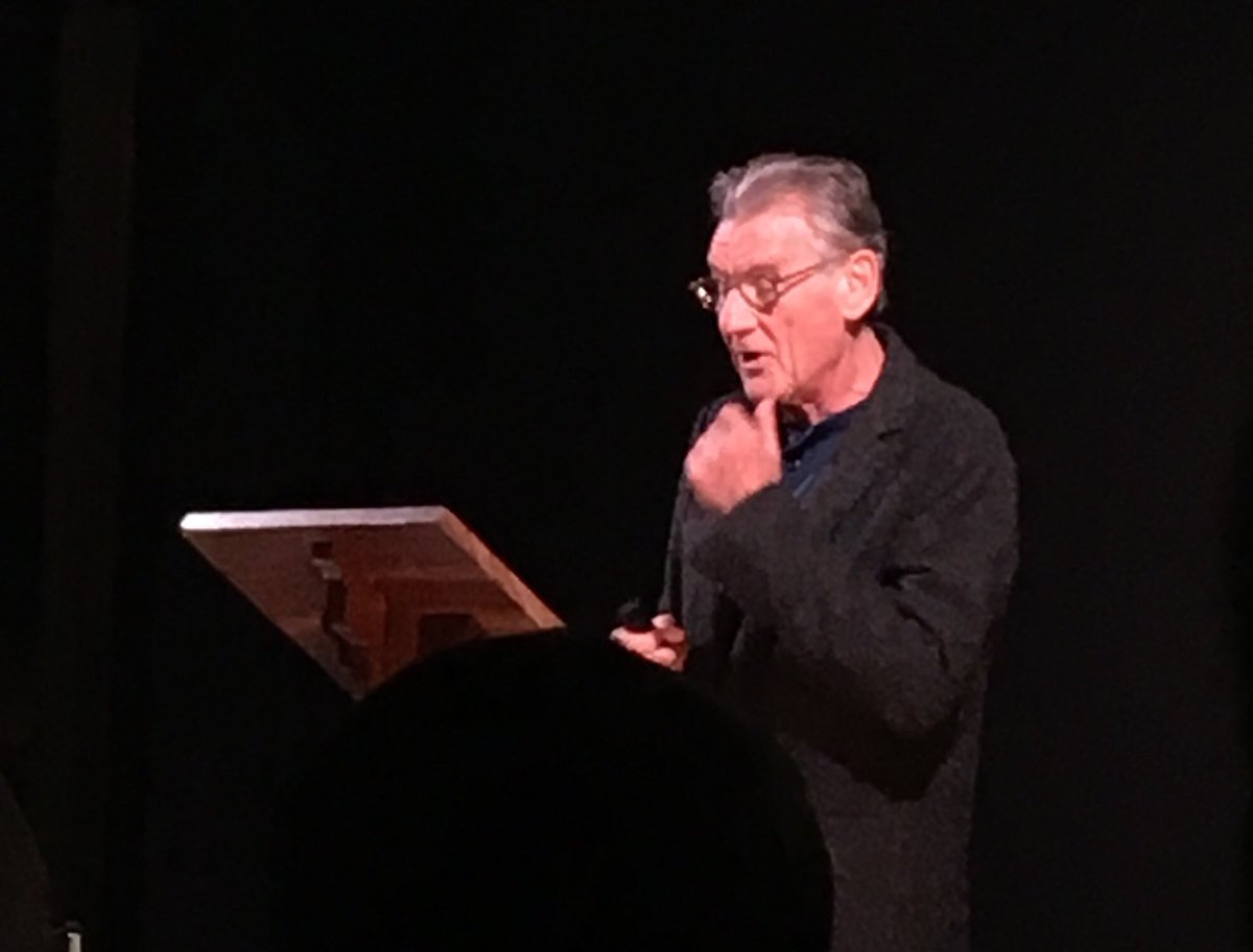 SueAustin_Star's tweet image. #michaelpalin gives a #pythonesque talk on his new book, Erebus, in #shropshire @BookaBookshop