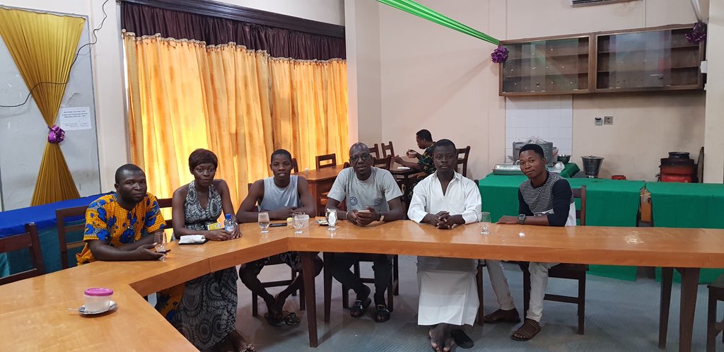 rescuao's tweet photo. C’est parti pour la deuxième session du CIUPG à Cotonou! Notre petit déjeuner en attendant l’ouverture des travaux prévue pour demain à 8h https://t.co/dqSPh5LZ2Q