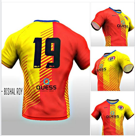 east bengal new jersey 2018