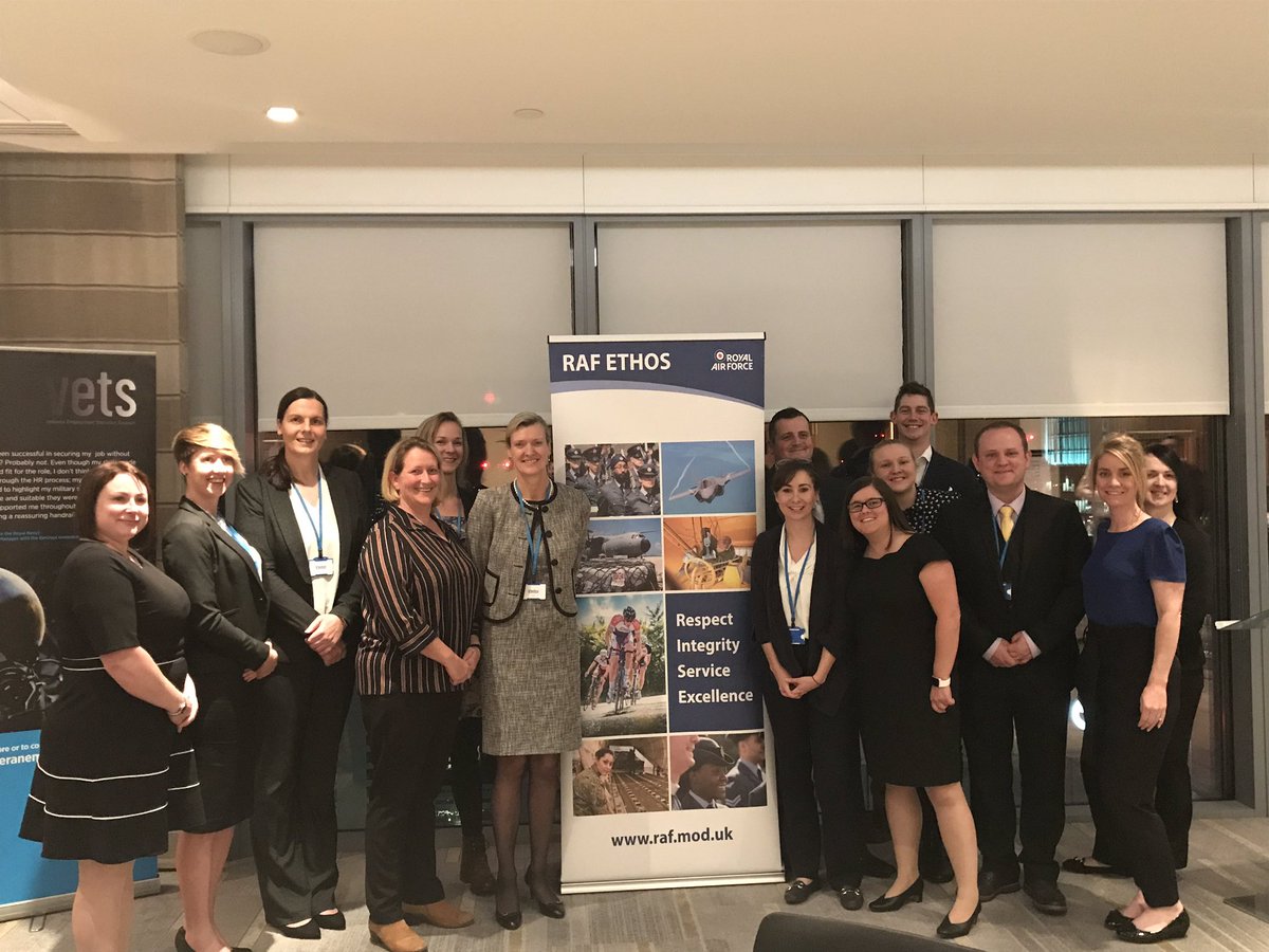 RAF_LGBT's tweet photo. Tonight members of the @RoyalAirForce attended a joint @Barclays and military allies event at Canary Wharf. A fantastic evening networking and learning from our peers in the private sector. #Allies #StandUpSpeakOut @barclayspectrum @RNCompass @ArmyLGBT @HMPPS_PiPP @DiversityRM https://t.co/6TUVzYu2Zq