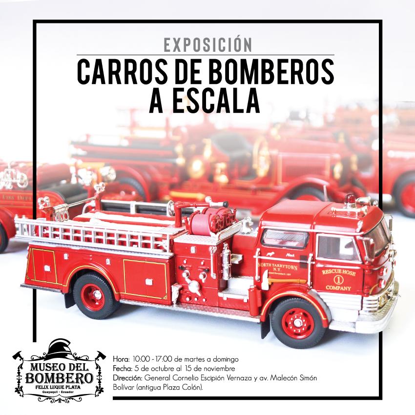 Bomberos Guayaquil on Twitter: "Conoce la de carros de bomberos a escala que se expondrán en el Museo de @BomberosGYE. Ven con toda tu familia y disfruta de un fascinante recorrido.