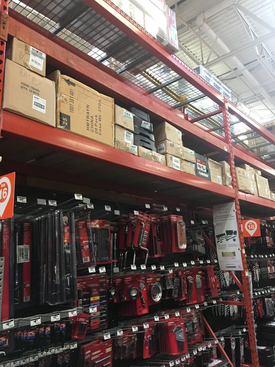 #261OverheadPurge in D25 at Lilburn #0110WINS. Making great stride in hand tools bays.