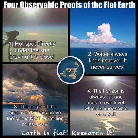 The truth is right there for anyone to see. You just have to look. #FlatEarth