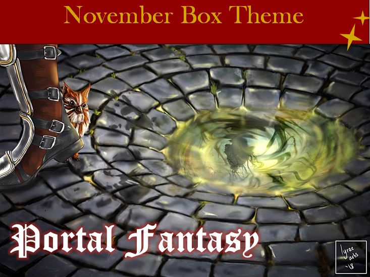 neverneverbb's tweet photo. THEME ANNOUNCEMENT!
 Our Novtheme is PORTAL FANTASY!
 Through the Looking Glass, or into the Wardrobe; this box is all about the worlds we  find ourselves falling into. 
 Ideal for fans of Narnia, Oz &amp; Every Heart a Doorway.
 ***🌇🚪🌈***
Order NOW
at https://t.co/PtGxy5FOLM https://t.co/8w9azu1ouJ