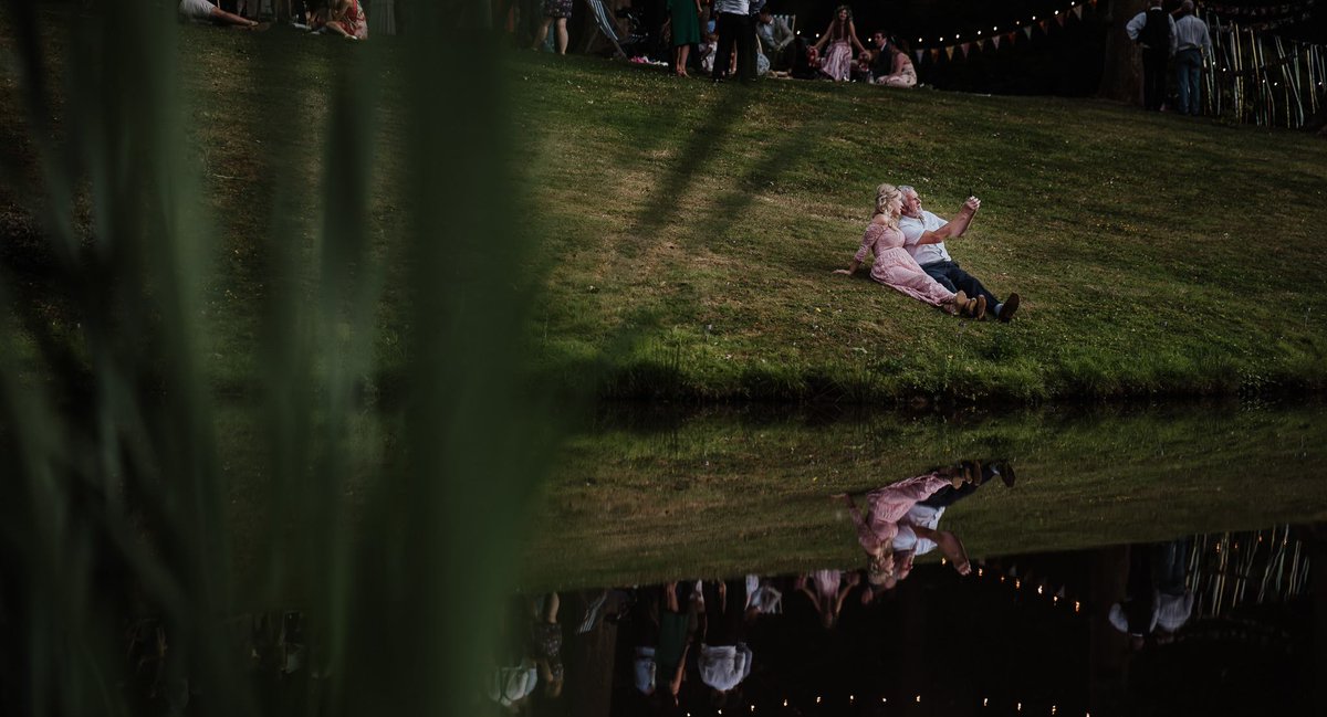 I just love everything about this image from <a href="/NewForestStudio/">Sam Pearce</a> on our lakeside shore #weddinghour #marqueevenue #sussexwedding