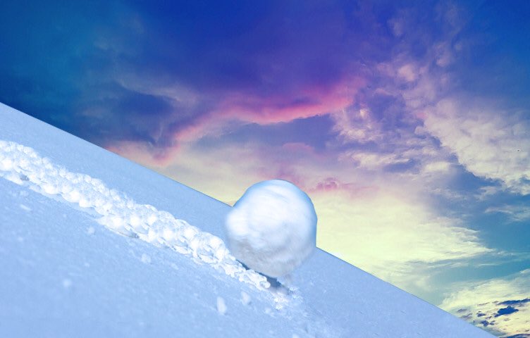 amjadakassem's tweet photo. Life is like a #snowball, all you need is wet snow and a really long hill”, this #quote epitomizes Warren Buffett and how he lived his #life. https://t.co/dc0pFdvWcL