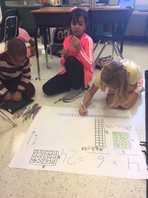 Ewhite124's tweet photo. There is just such a wide array of fun to have with math! #PennESPanthers #arrays #wegotthis https://t.co/Grd6WqFPNx