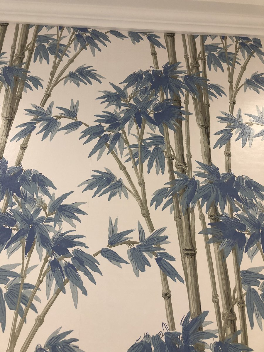 tpdecsboss's tweet photo. Couple of different papers going up for a good client in the Cotswolds over the last few days. #Cotswolds #qualitywallpapers #firstimehangingboth https://t.co/T3myNgDJTh