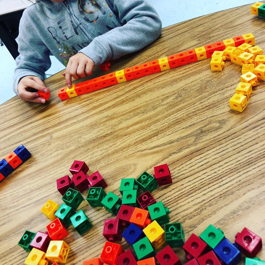 adaywithmsray's tweet photo. I’d say my kiddos are quickly becoming experts at making growing patterns! https://t.co/4PhlSvWZCq