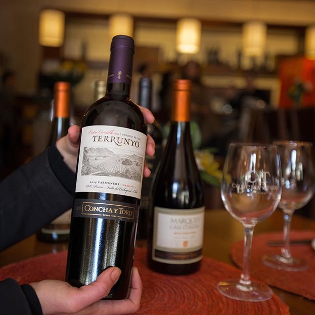 conchaytoro's tweet photo. 🍷😃#Happy #WineWednesday with #Terrunyo #Carmenere 🍇🍷 https://t.co/cGsr4fbh6x