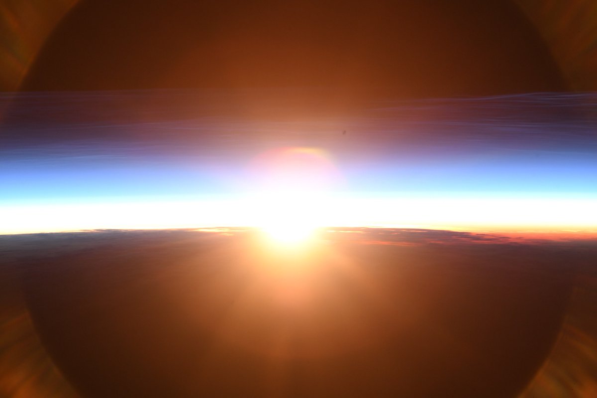 Astro_Feustel's tweet photo. I have had my “glory days in the hot sun” and now it’s time to come home. Thank you everybody for following along on Expedition 56’s journey living on @Space_Station. I hope you continue to follow @NASA as we explore the great depths of space for the benefit of humanity. https://t.co/HhUkzbUjSN