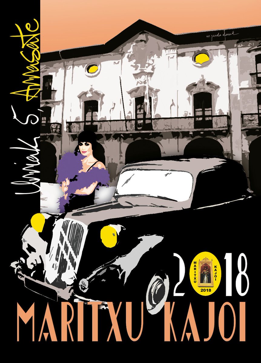 maritxukajoi's tweet photo. Trajiak txukun, eskapulaixuak txintxiklik ta..PORONPONPERO!!!!
#mkj2018 #mkj #maritxukajoi https://t.co/WZXkycCTP4