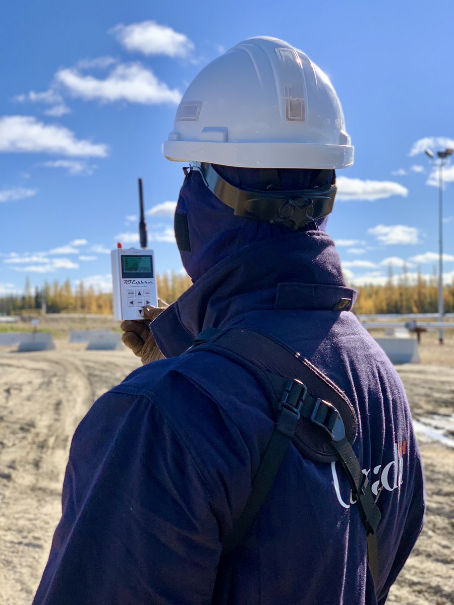 <a href="/Transport_gc/">Transport Canada</a> RPAS/drone Human Factors Engineer <a href="/pmckayHFE/">Paul McKay</a> takes a look at potential frequency interference with a spectrum analyzer during <a href="/CanadianUAVs/">Canadian UAVs</a> phase 2 of the #BVLOStrials #DronesForCanada #DronesForGood
