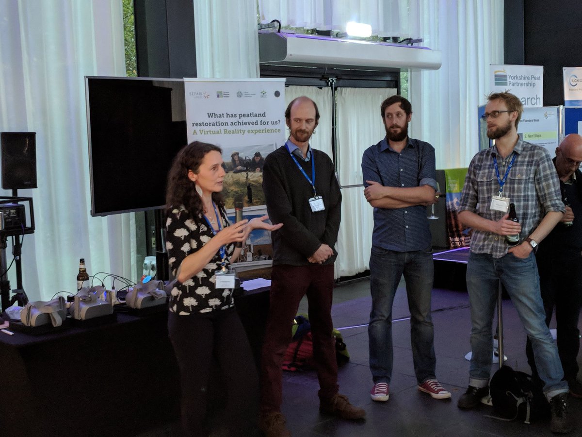 A very successful launch tonight <a href="/iucnpeat/">IUCN UK Peatlands</a> #ukpeatconf18 of the <a href="/SEFARIscot/">SEFARI Gateway</a>  <a href="/SGRESAS/">RESAS</a> 360 movie Peatland Restoration: Reducing Emissions in a Warming World pic.x.com/cYYRBjx3T3