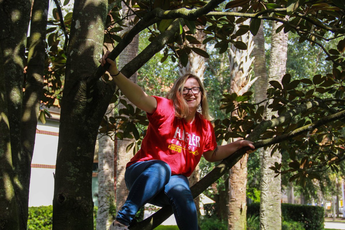 FlaglerEnactus's tweet photo. We wish we could be climbing trees all day. Too bad there's classes we have to attend! https://t.co/eAD62gFA3J