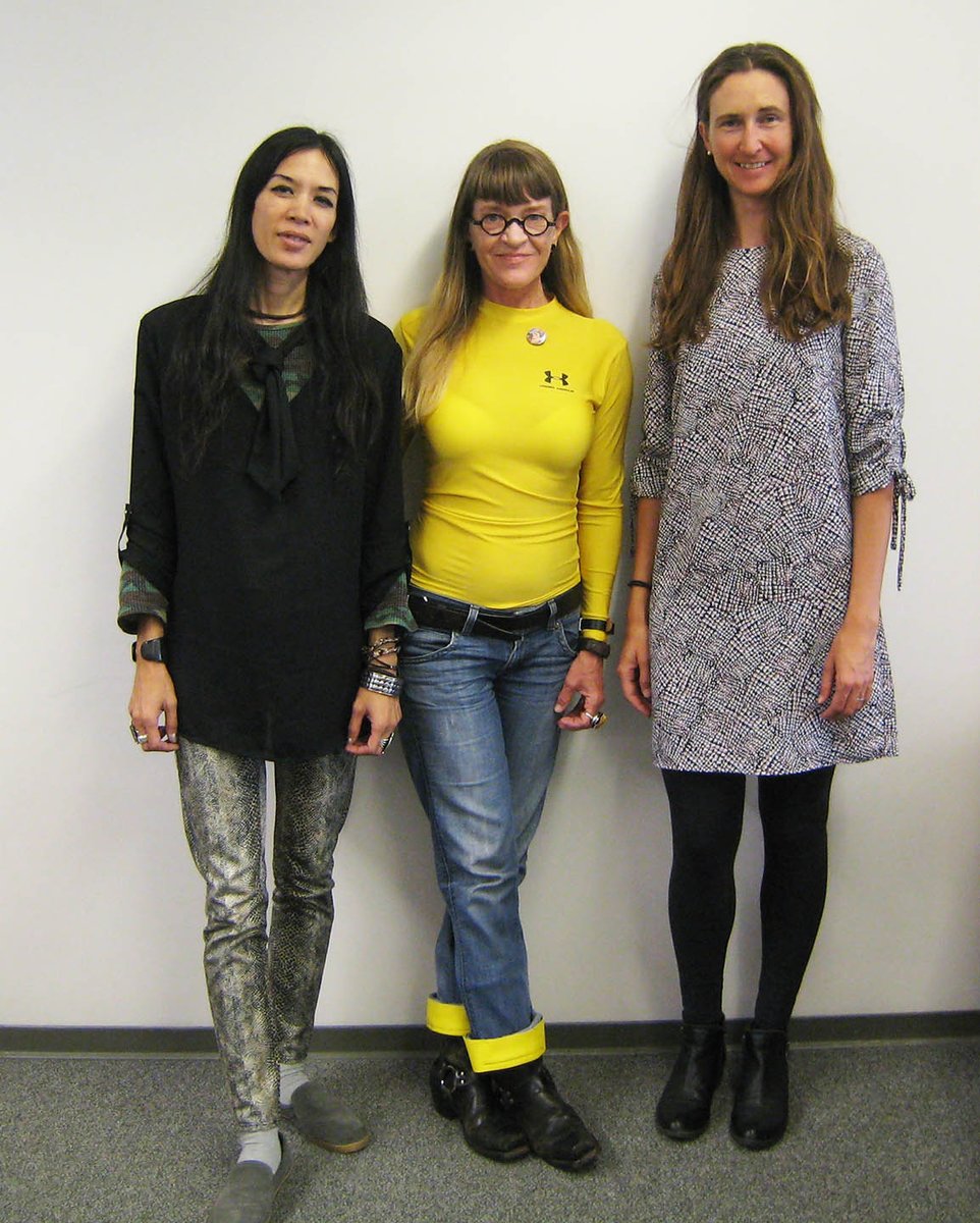 FIDM_Library's tweet image. It&apos;s the first day  of classes at our favorite fashion institute! What are you wearing? @FIDM #FIDMLA #LibraryStaff #NightCrew @LibWardrobe