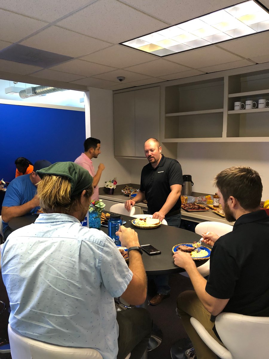 MicroMainCorp's tweet image. The MicroMain Training Train is back at it! Our first ever GLOBAL CMMS training began today and will run for the next three days. Food, learning, and a-ha moments galore! #training #cmms #GLOBAL #aha #maintenance #maintenancemanagement