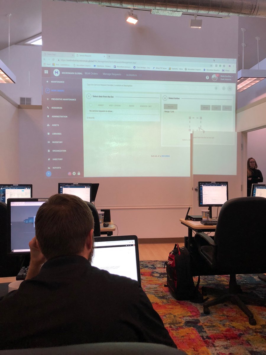 MicroMainCorp's tweet image. The MicroMain Training Train is back at it! Our first ever GLOBAL CMMS training began today and will run for the next three days. Food, learning, and a-ha moments galore! #training #cmms #GLOBAL #aha #maintenance #maintenancemanagement