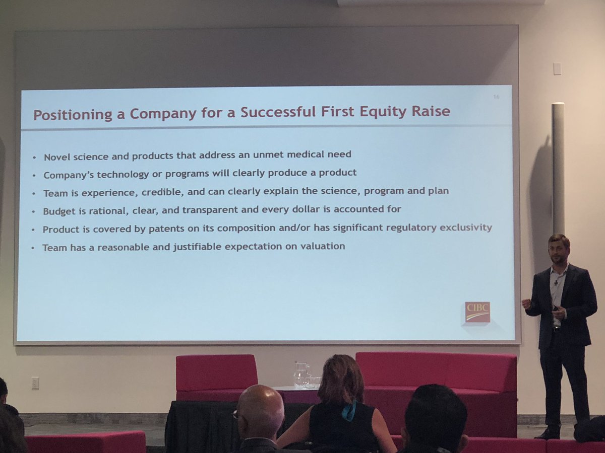 markrmcqueen's tweet photo. We’ve brought a little bit of Menlo Park to @MaRSDD tonight. @cibc Innovation Banking MD Jeff Chapman outlining how to position your company for a successful first equity raise. #growthcapital #vc #MenloPark https://t.co/1JrXr9Zqfl