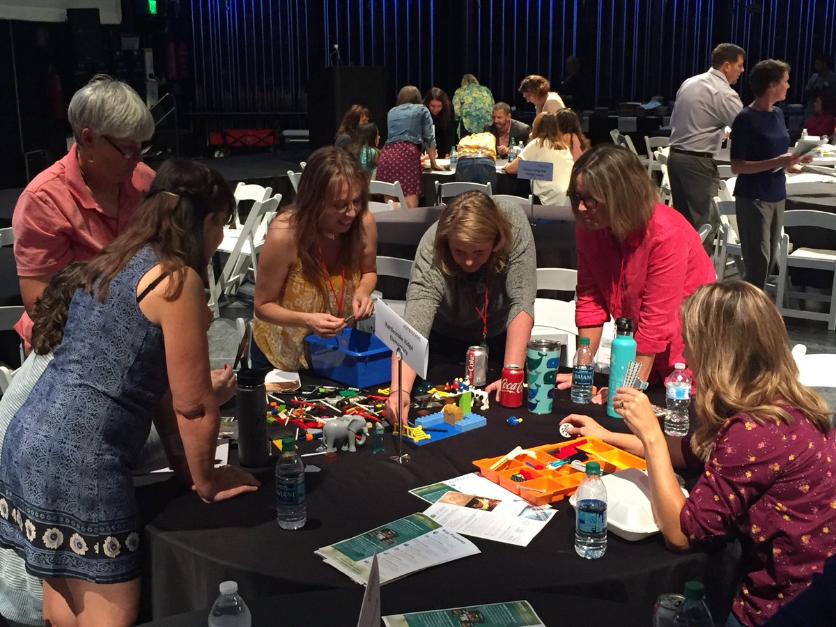 Uden663's tweet image. @MaranaSchools represented at the #AZSciTech kickoff by Rattlesnake Ridge, Coyote Trail, and Picture Rocks! Some great learning, collaboration, and planning for our STEM leaders.