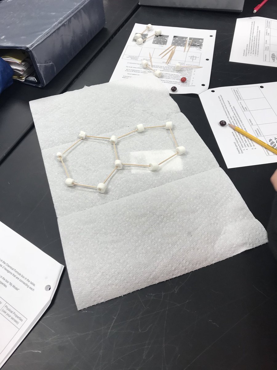 Why are diamonds so strong and graphite so weak? Students are getting to build carbon structures for both and learning why! #westisbest