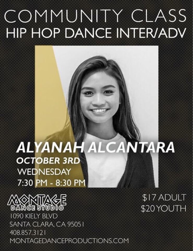 syndicate_dance's tweet photo. Santa Clara! We have our own @smallyanah teaching tonight at Montage! Come get down ✨
#SyndicateDance https://t.co/8fkWZoGt9y