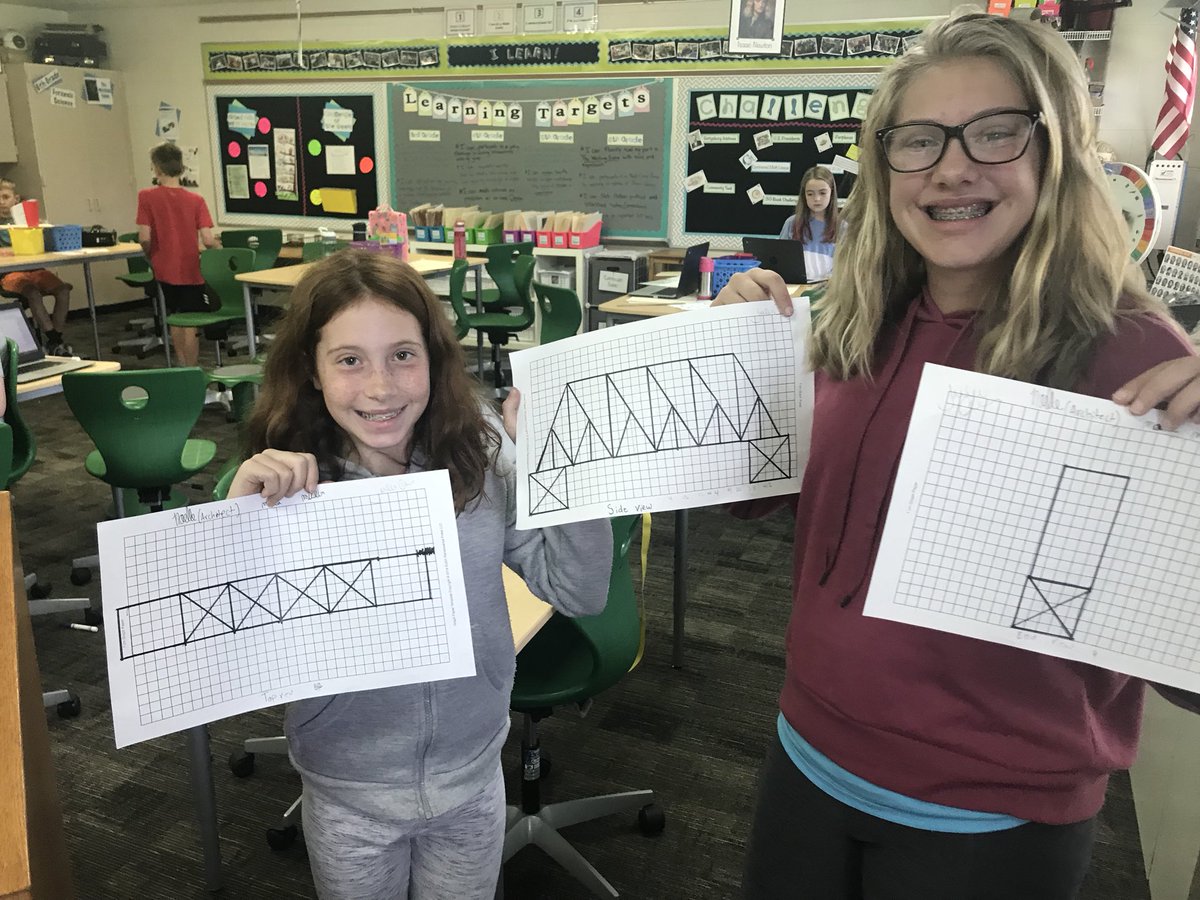 JenisonACT's tweet photo. Check out these amazing 5th grade bridge designs! 👏🏻 #JenisonACT https://t.co/ApfBknNPn3