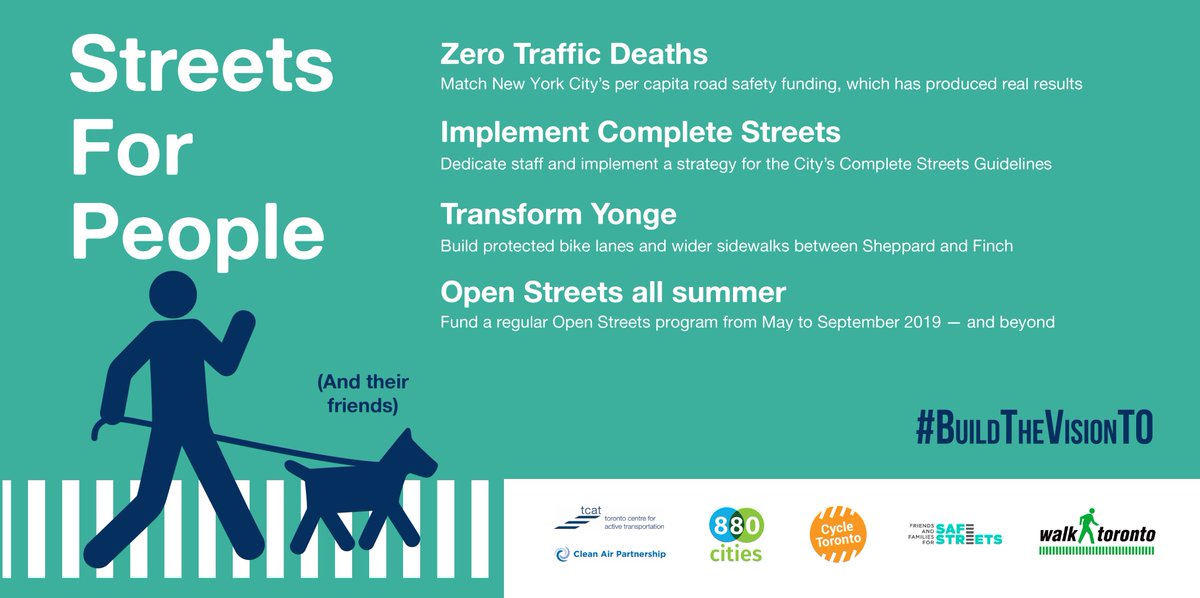 Walk_TO's tweet image. Streets are for people! Let's have zero traffic deaths, a transformed Yonge St and Open Streets all summer long! #BuildTheVisionTO #VisionZeroTO #walkTO #TOVotes18 buff.ly/2KoUgfl