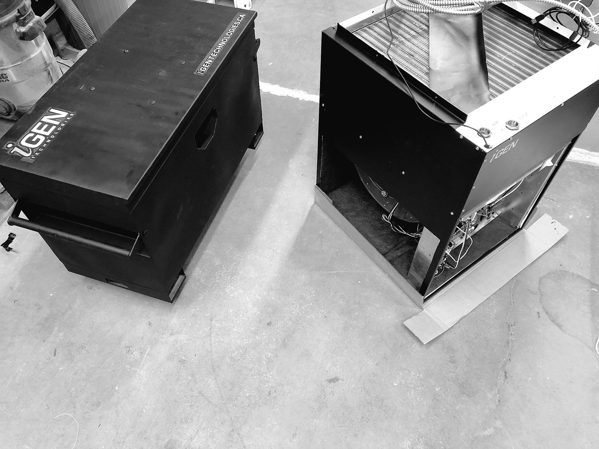iGEN_Tech's tweet image. Getting ready to ship out to @KortrightCentre. World’s #1st #BPCS. #i2 #igenerator #energyfreedom.  Ben not included.
