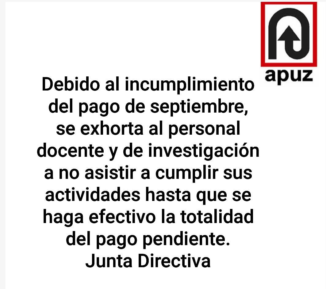 apuz_fhe's tweet photo. #Comunicado #03oct2018 https://t.co/mDfP7PD1ly