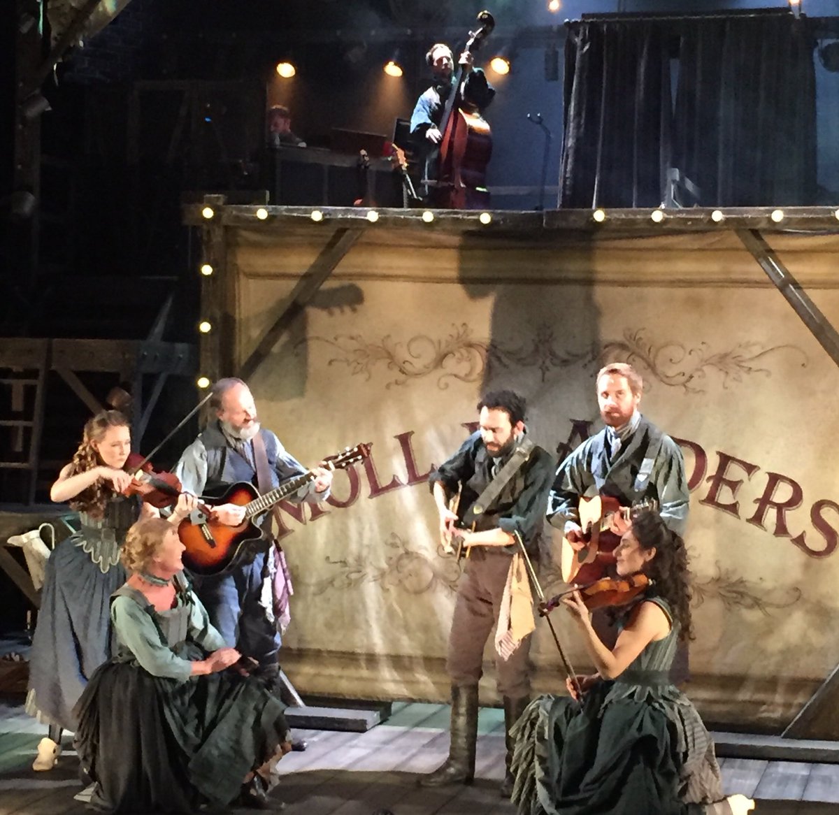 lynbarton21's tweet image. Absolutely stunning production of Moll Flanders @mercurytheatre  . Fast furious .. such imaginative direction.Great cast .. so talented and wonderfully versatile set Book now .... so so good!!