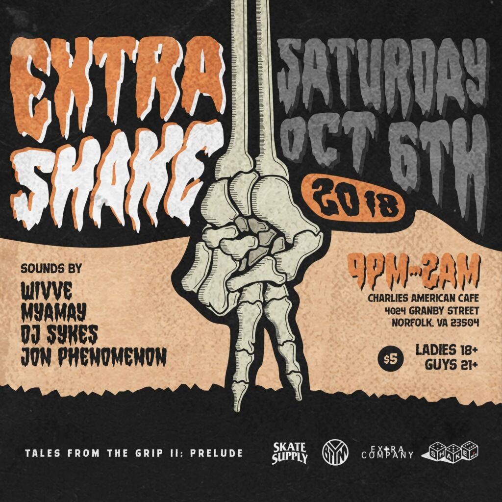shakenorfolk's tweet photo. THIS SATURDAY w/ the gang!๐๐พโ
A preview of whatโs to come ๐โ
โ
@shakenorfolk x thextracompany x @btymixshow x @skatesupplyva present:โ
โ
#EXTRASHAKE โ๐ฒโ
The Prelude to #TFTG2 โ
โ
๐๐๐๐โ
#SHAKENFK https://t.co/CO2Xd2vGqx